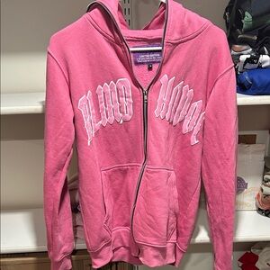 Limited Edition Pink Blind Havoc Zip-Up Hoodie